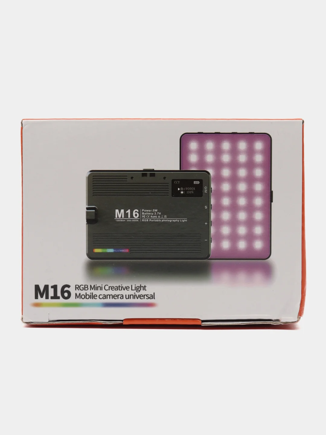 М16 5 Вт RGB Универсальная мобильная лампа для фотосъемки, профессиональный карманный фон