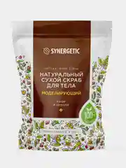 Натуральный сухой скраб для тела SYNERGETIC моделирующий, 200гр