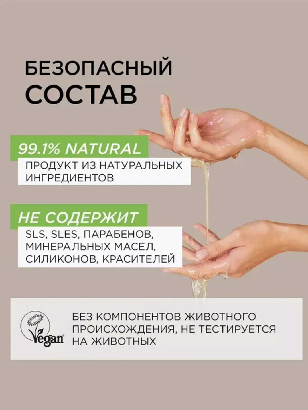 Подарочный набор SYNERGETIC гель для душа, полная коллекция ароматов, 380 мл, 5 штук