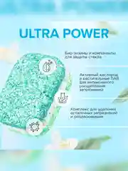 Таблетки для посудомоечных машин SYNERGETIC ULTRA POWER 55 шт, усиленная формула