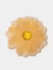 Цветы ромашки из органзы, 5 см, 6 шт