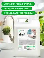 Жидкое мыло пенка для пенных дозаторов GRASS Milana 5 л, гипоаллергенное мыло-пенка