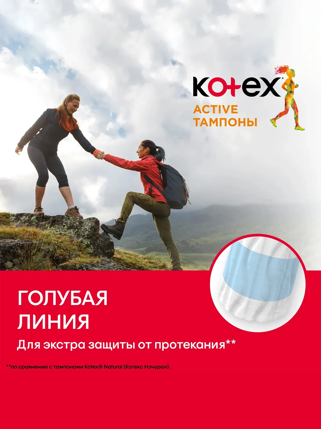 Тампоны Kotex Active Нормал, 16шт.