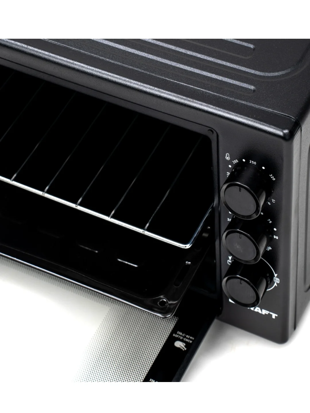 Мини печь Kraft KF-MO 3800 BL