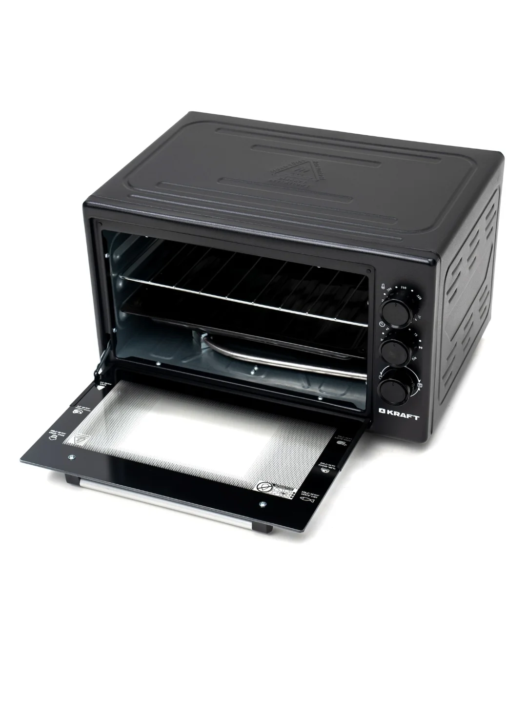 Мини печь Kraft KF-MO 3800 BL