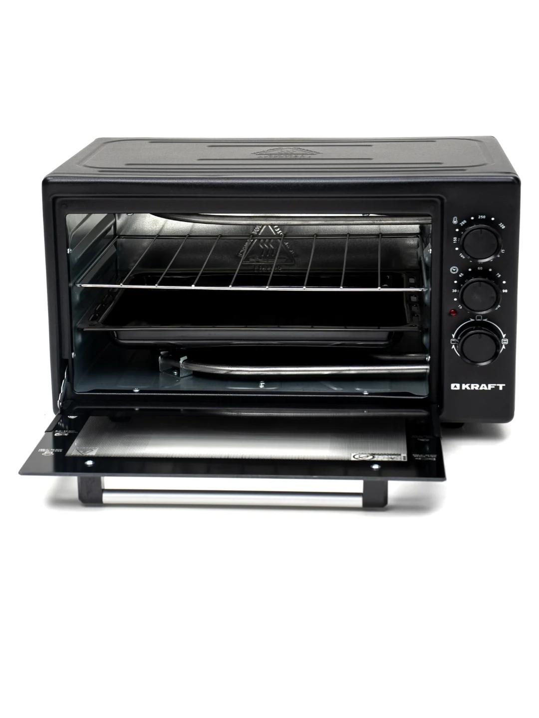 Мини печь Kraft KF-MO 3800 BL