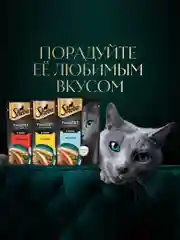 Влажный корм для кошек SHEBA® Нежный паштет в желе, с лососем, 28 шт по 75г