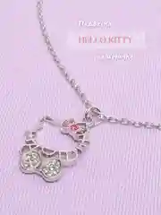 Алый цепочка с подвеской Hello Kitty, кулон для девочек, двойная подвеска