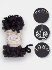 Хром пряжа Alize Puffy 100% Микрополиэстер 100г 9м (Часть1)