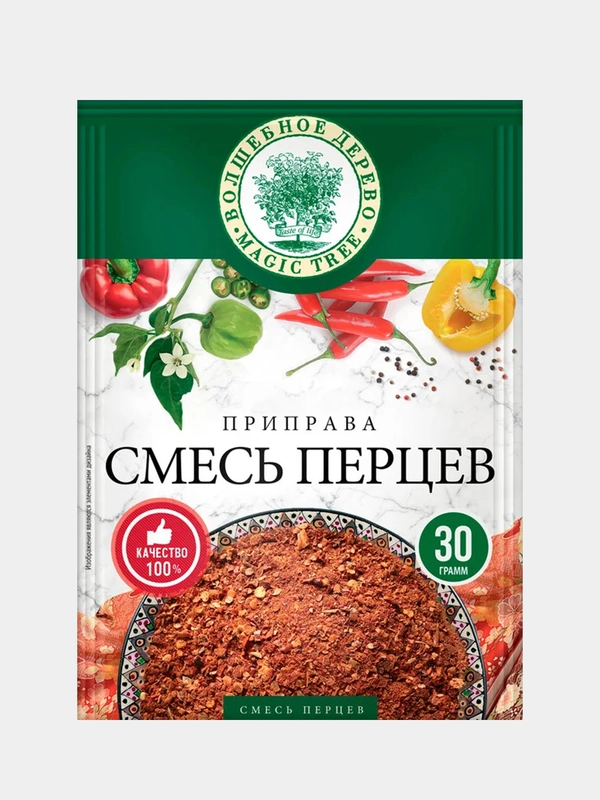 Приправа Волшебное дерево "Смесь перцев", 30г