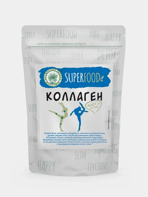 Коллаген ВОЛШЕБНОЕ ДЕРЕВО SUPERFOOD, гидролизованный, сухой, 150 г