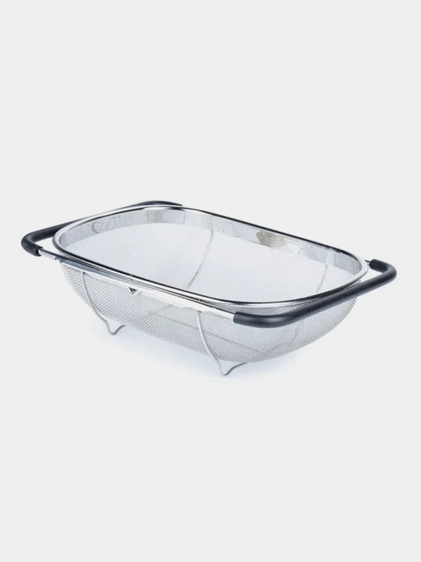 Корзина в раковину ATTRIBUTE STEEL TOUCH, 34х24см