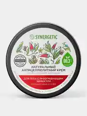 Антицеллюлитный крем для тела SYNERGETIC "Красный перец и кофе", 300 мл