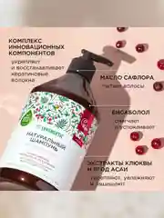 Шампунь SYNERGETIC Балансирующий для мягкого очищения жирной кожи головы, бессульф., 750мл