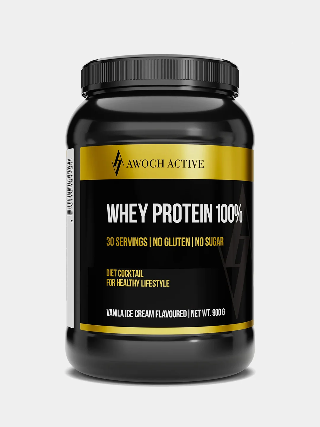Протеин мультикомпонентный AWOCH ACTIVE Whey protein, 5 вкусов, 900 г/ 2010 г