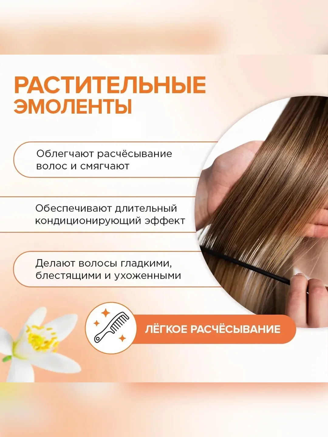 Бальзам для окрашенных волос SYNERGETIC, максимальное питание и восстановление, 250 мл