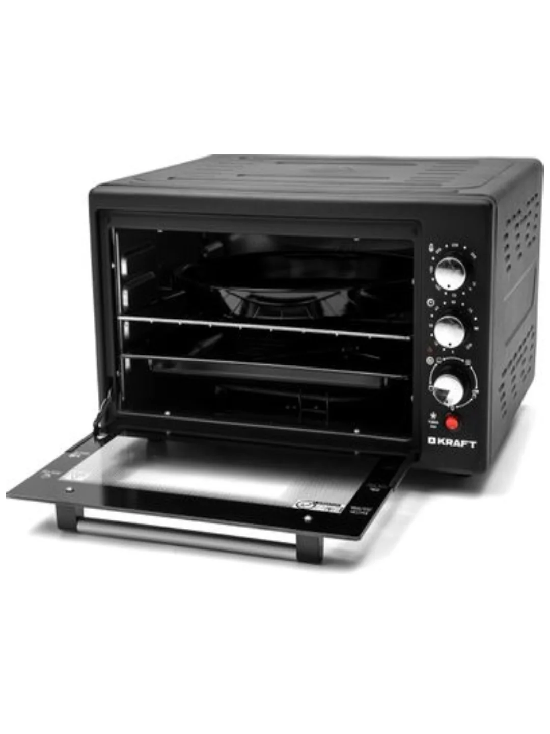 Мини-печь Kraft КF-MO3802KBL (черный)
