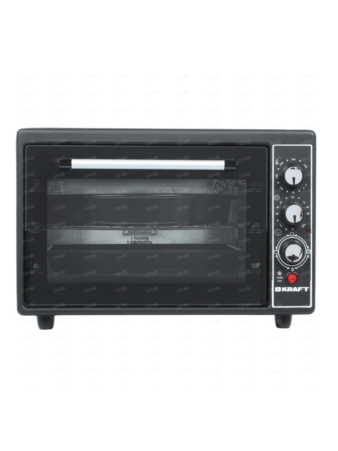 Мини-печь Kraft КF-MO3802KBL (черный)