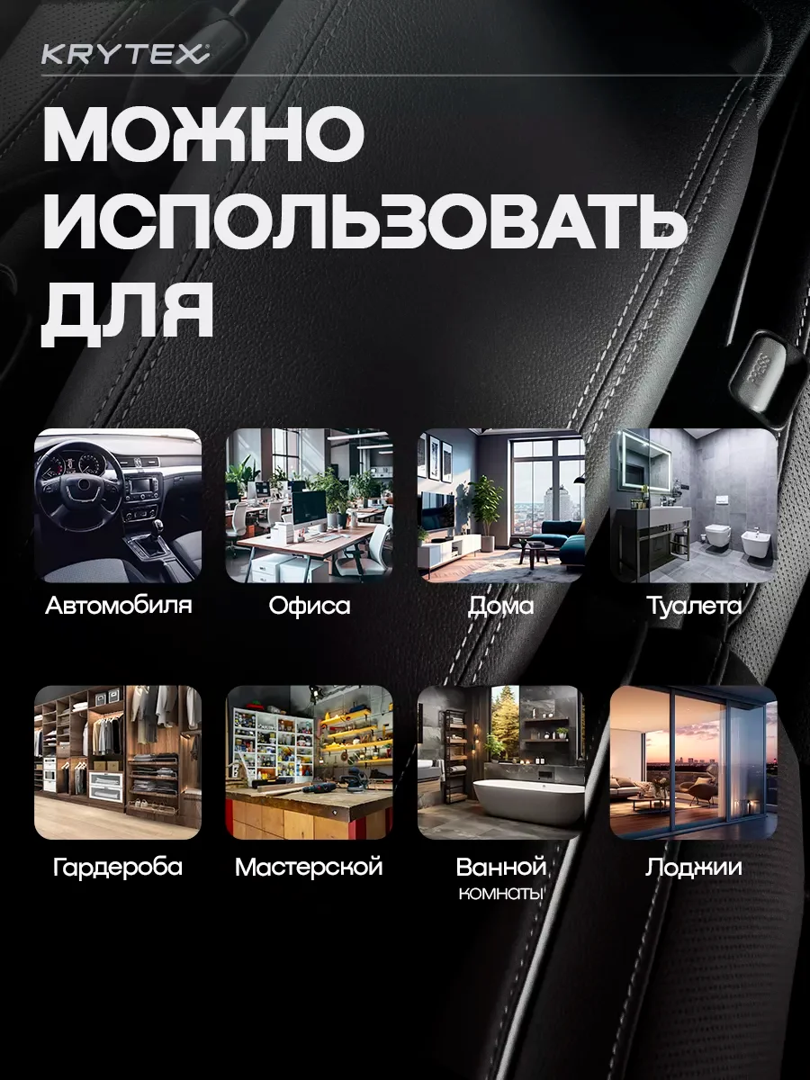 Ароматизатор для автомобиля и дома KRYTEX Parfume Pro №5 "Наркотический цветок" - 50 мл