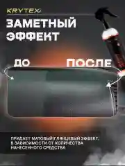 Полироль для защиты пластика и кожи салона авто KRYTEX INTERIOR PROTECT 250 мл.