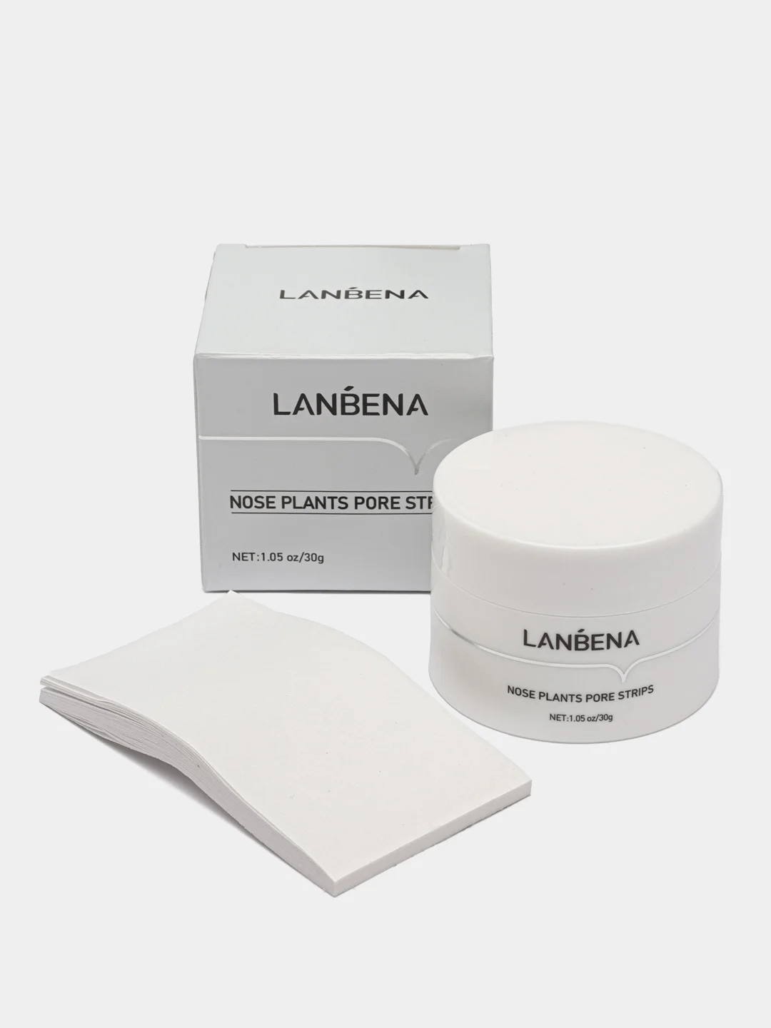 Маска для лица от черных точек и прыщей, очищающая Lanbena