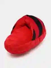 Алый игрушка для собак, тапочек с пищалкой