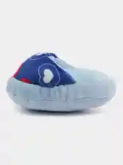 Голубой игрушка для собак, тапочек с пищалкой