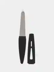 Металлическая пилка в чехле, с сапфировым напылением Zinger 84015С, 180/240 грит