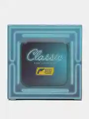 Голубой презервативы со смазкой классические "Classic", 3 шт
