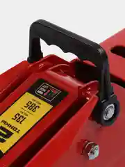 Алый подкатной домкрат с увеличенным подъемом STAYER