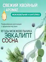 Гипоаллергенный освежитель воздуха SYNERGETIC "Ягоды можжевельника и ангелика", 380мл