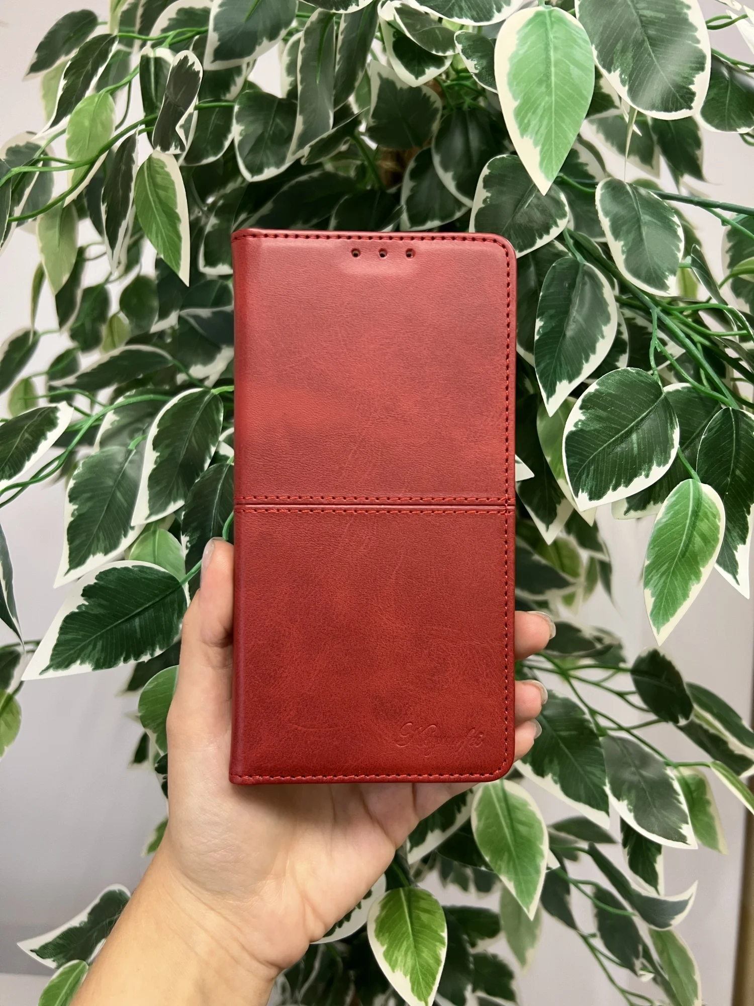 Красный чехол книжка elitcase для Huawei Pura 70 / Хуавей Пура 70