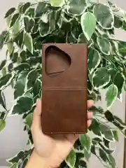 Тёмно-коричневый чехол книжка elitcase для Huawei Pura 70 / Хуавей Пура 70