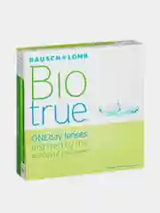Контактные линзы Bausch + Lomb BioTrue ONEday, радиус кривизны 8.6, 90 штук