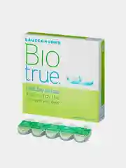 Контактные линзы Bausch + Lomb BioTrue ONEday, радиус кривизны 8.6, 90 штук