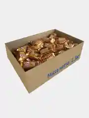 Конфеты вафельные Даёжъ с карамелью, арахисом и криспи, в шоколаде, коробка 1,5 кг