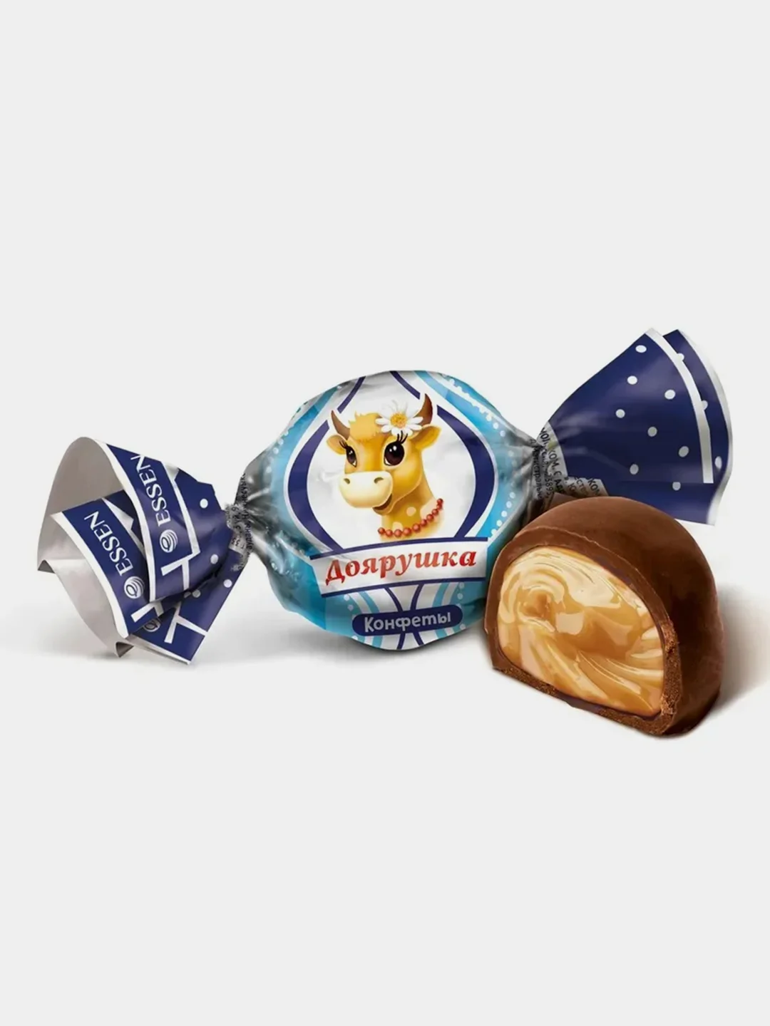 Конфеты молочные в шоколадной глазури Essen Доярушка, 500 г