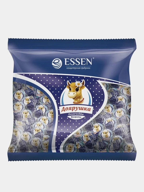 Конфеты молочные в шоколадной глазури Essen Доярушка, 500 г