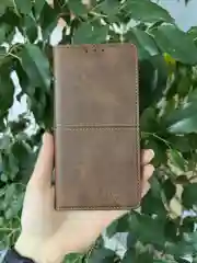 Тёмно-коричневый чехол книжка elitcase для Huawei P60 и P60 Pro / Хуавей Р60 и Р60 Про