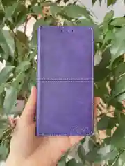 Фиолетовый чехол книжка elitcase для Huawei P60 и P60 Pro / Хуавей Р60 и Р60 Про