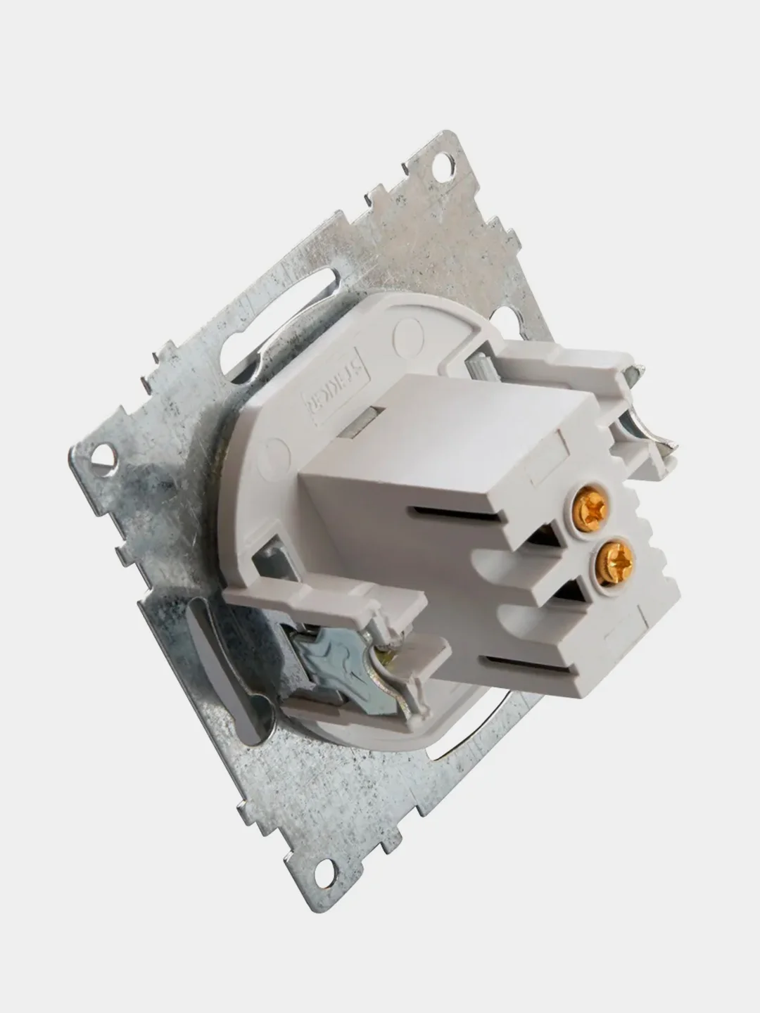 Розетка двухместная USB Stekker Катрин GLS10-7115-02, 250 В, 2.1 А, шампань