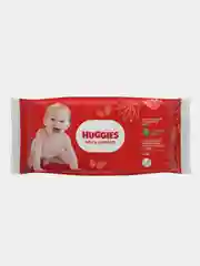 Влажные салфетки Huggies Ultra Comfort, с алоэ, 56 штук