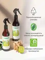 Гипоаллергенный освежитель воздуха SYNERGETIC "Имбирь и лемонграсс", 0,38 л