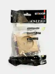 Розетка одноместная Stekker Катрин GLS10-7109-08, с защитной шторкой, 250В, 10А, золото