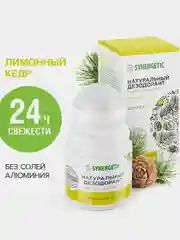 Натуральный дезодорант Synergetic "Лимонный кедр", 50 мл