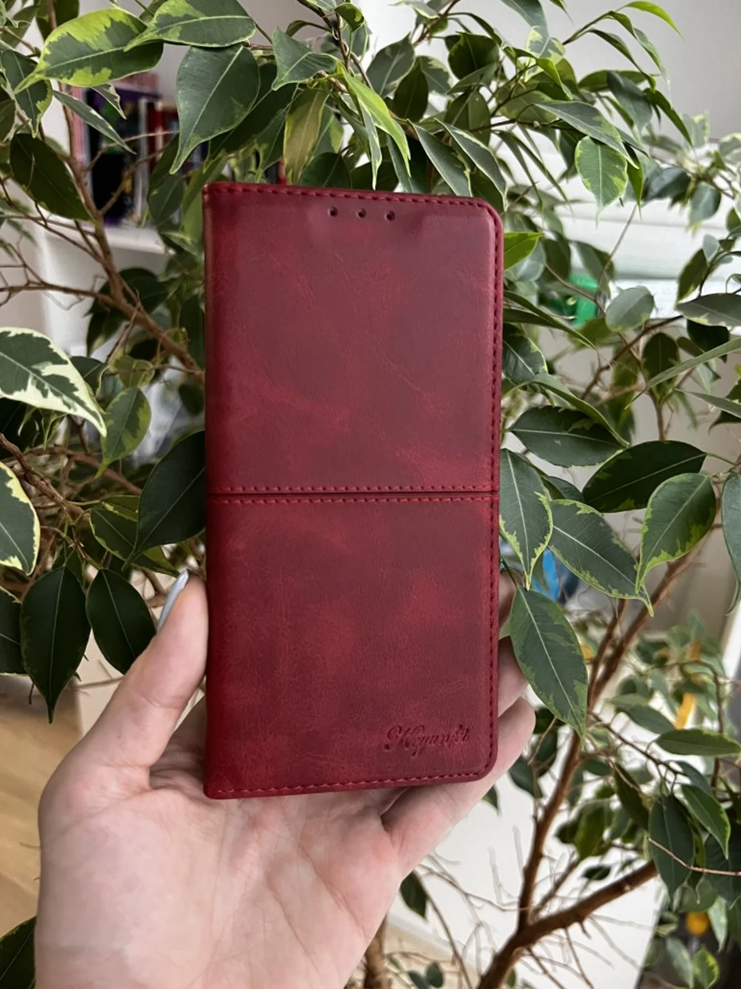 Красный чехол книжка elitcase для Huawei P Smart Z и Honor 9X / Хуавей Р Смарт З и Хонор 9Х
