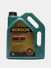 Моторное масло KORSON FULL SYNTHETIC 0W-30 A3/B4