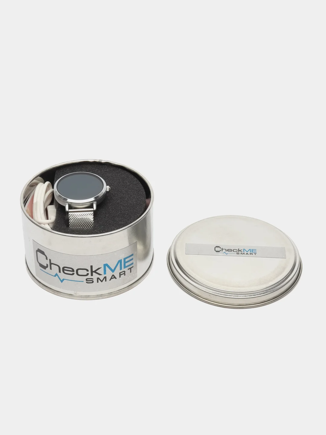 Серебряный умные часы CheckME Smart CMSDTSBB / CMSDTSGG / CMSDTSSS