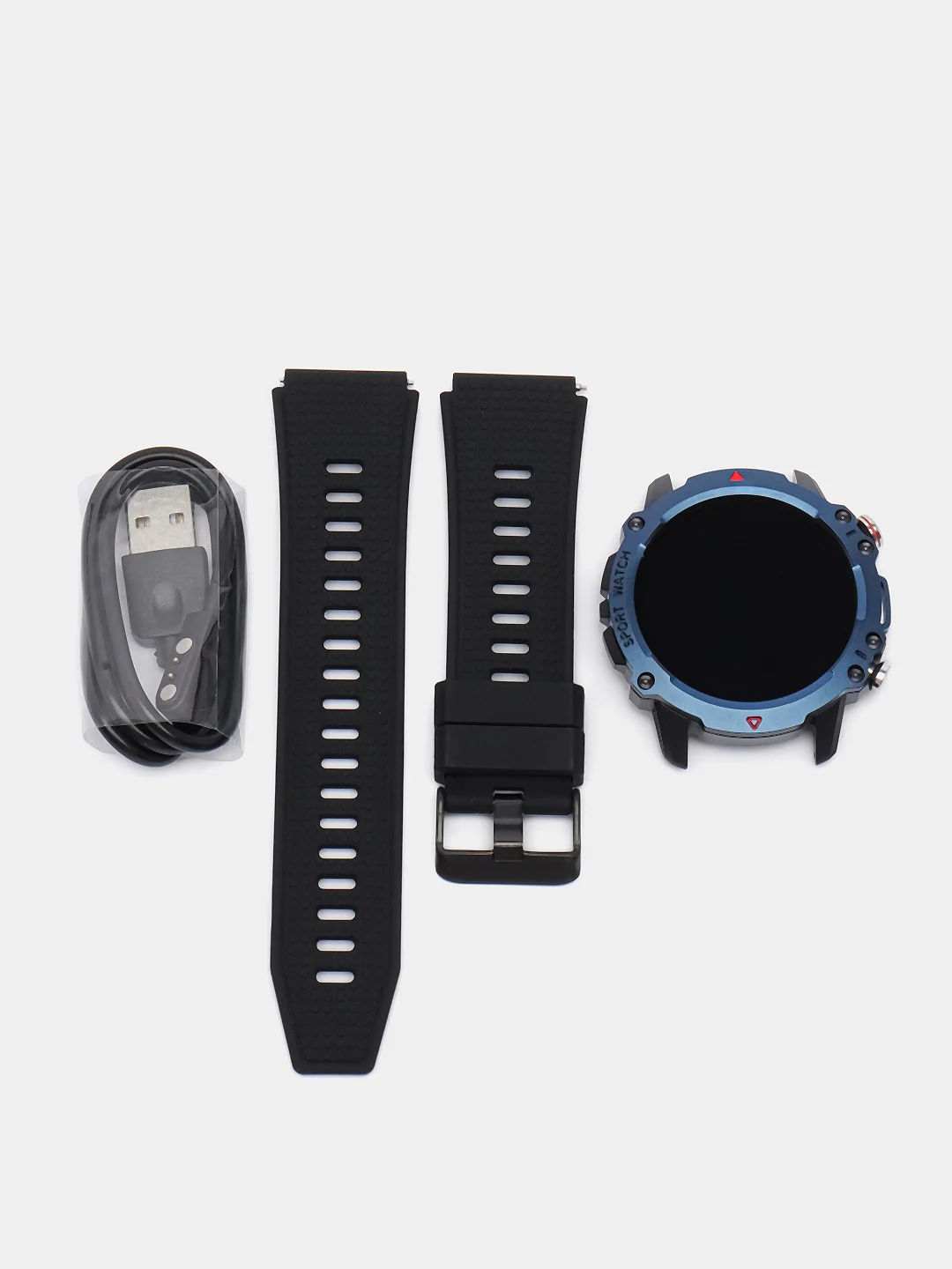 Темно-синий умные часы CheckME Smart CMSKR10BB / CMSKR10BLBB