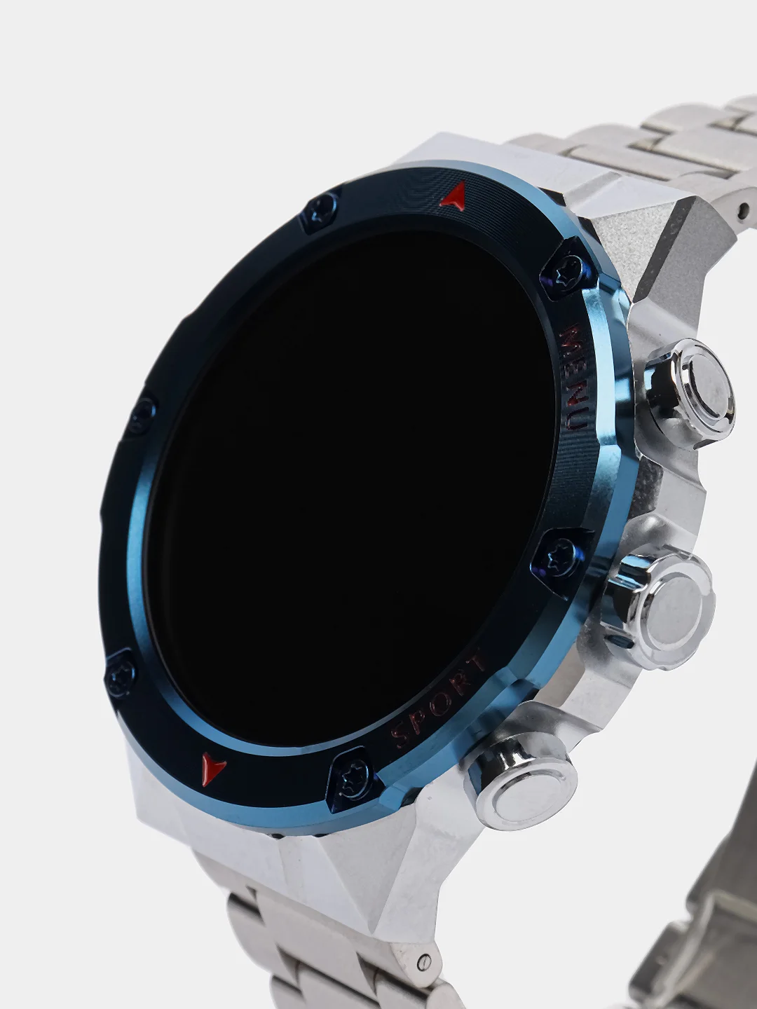 Серебряный умные часы CheckME Smart CMSH27BB / CMSH27BLSS